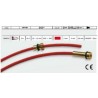Gaine 1,0/1,2 rouge 4,5 mètres EURO