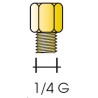 Réduction M1/4G - F14X1