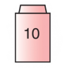Buse céramique Gr.10 pour torche TIG eau. Pour TIG9, TIG20.