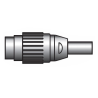 Raccord mâle 5 pôles pour torche TIG. compatible Messer, Migomat, Kjellberg ...