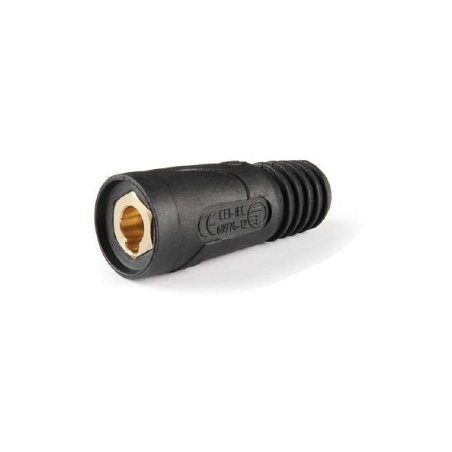 Raccord femelle PT pour cable de soudage de 10 à 25 mm2. 200A.