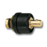 Douille de connection mâle pour machine, corps en laiton, 400A à 60%