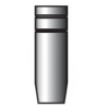 Buse professionnelle pour torche MIG, conique d.15 mm, lg.57mm.