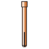 Pince D.4.0mm Lg.50mm pour torche refroidie air, TIG 17, 18 et 26.