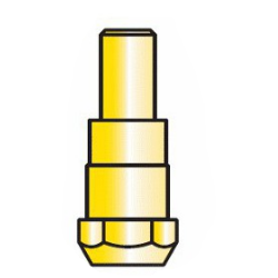 Support de tube contact avec diffuseur pour torche de soudage MIG