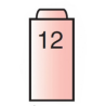 Buse ceramique Gr.12 pour torche TIG air, TIG 17, TIG 18, TIG 26.