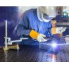 Accoudoir articulé pour soudage TIG