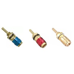 Raccord rapide femelle eau rouge, bleu ou incolore  pour refroidisseur