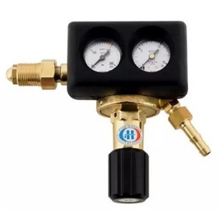 Détendeur manomètre blindé 3S CO2/ARGON 38L/MN