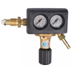Détendeur manomètre blindé 3S CO2/ARGON 38L/MN