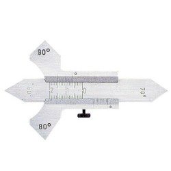 Calibre de soudeur INOX 1/10