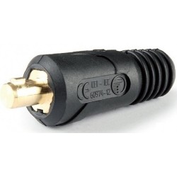 Connecteur mâle enfichable pour câble de soudage