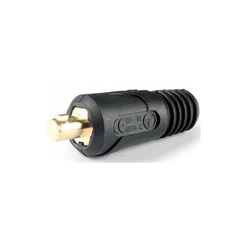 Connecteur mâle enfichable pour câble de soudage