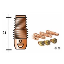 Diffuseur pour torche TIG 9, 20, 20HC , 25 - D 1.6, 2.0, 2.4, 3.2