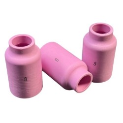 Buse Gas Lens pour torche TIG 17 - 18 - 26 / N° 4 - 6 - 7 - 8 - 11