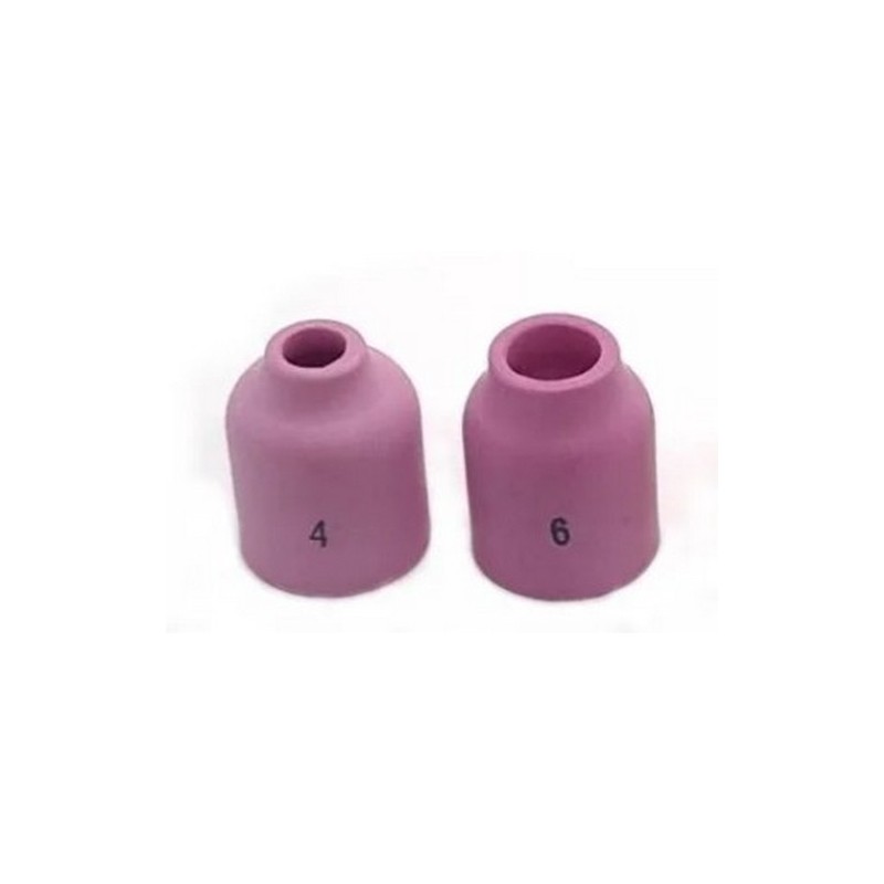 Buse Gas Lens pour torche TIG 9 - 20 - 25 / N° 4 - 6 - 8