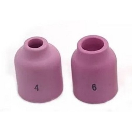 Buse Gas Lens pour torche TIG 9 - 20 - 25 / N° 4 - 6 - 8