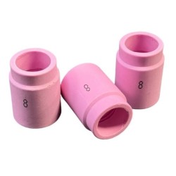 Buse Gas Lens pour torche TIG 9 - 20 - 25 / N° 4 - 6 - 8