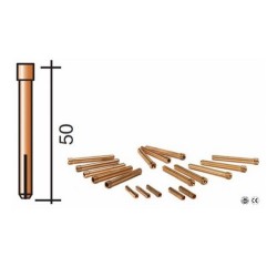 Pince électrode pour torche TIG 17 - 18 - 26 / D 1.0, 1.6, 2.0, 2.4, 3.2 et 4.0mm