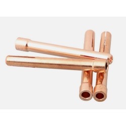 Pince électrode Gas Lens pour torche TIG 17 - 18 - 26 / D 1.6, 2.0, 2.4, 3.2mm