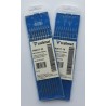 Électrode tungstène bleue 2% lanthane Lg 150 mm - D 1.0 - 1.6 - 2.0 - 2.4 - 3.2 - 4.0 mm