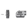 Connecteur mâle 9 pôles (Fronius - Castolin)