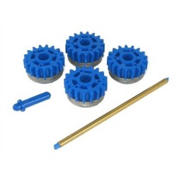 Kit galets Migatronic pour fil acier et inox    D 0.6 - 0.8 - 1.0 - 1.2mm