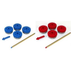 Kit galets Migatronic pour fil acier et inox    D 0.6 - 0.8 - 1.0 - 1.2mm