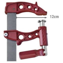 Serre-joint MaxiPress F - Saillie de 12cm - Puissance de serrage 900Kg