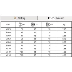 Serre-joint MaxiPress F - Saillie de 12cm - Puissance de serrage 900Kg
