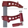 Serre-joint MaxiPress R - Saillie de 16cm - Puissance de serrage 1000Kg