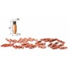 Tube contact pour l'aluminium M8 Lg30 10/10 Cu