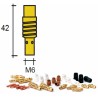 support tube contact avec diffuseur