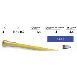 Gaine pour fil 0,6/0,9 Lg.4 mètres revêtue