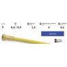 Gaine pour fil 0,6/0,9mm Lg.5 mètres revêtue