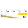 Gaine pour fil 1,2/1,6 Lg.4 mètres revêtue, spire plate
