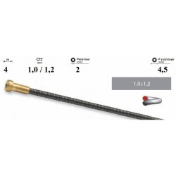 Gaine pour fil 1,0/1,2mm Lg.4 mètres