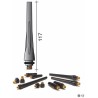 Bouchon long Lg.117mm pour torche TIG 17/18/26