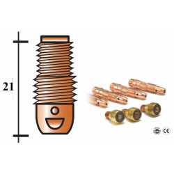 Diffuseur d.1,6mm pour torche TIG 9-20