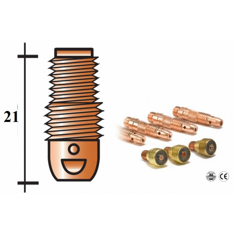 Diffuseur d.2,4mm pour torche TIG 9-20