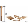 Pince D.3.2mm Lg.50mm pour torche TIG 17/18/26