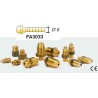 Olive en laiton pour raccord olive 1/4"G. A utiliser avec l’écrou FA1044.